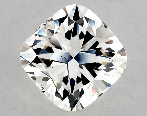GIA 3.01 Carat H-VS2 Ideal Cut Cushion Modified Diamond